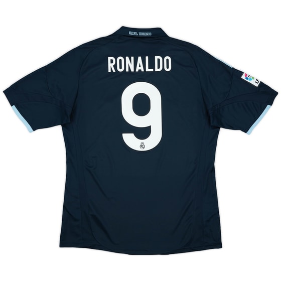2009-10 Real Madrid Away Shirt Ronaldo #9 - 8/10 - (L)