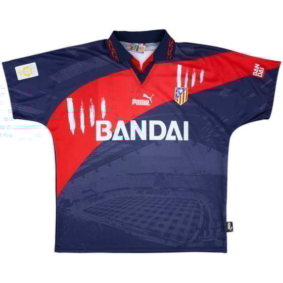 1996-97 Atletico Madrid Prototype European Away Shirt - 8/10 - (L)