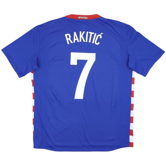 2007-09 Croatia Away Shirt Rakitic #7 - 8/10 - (L)