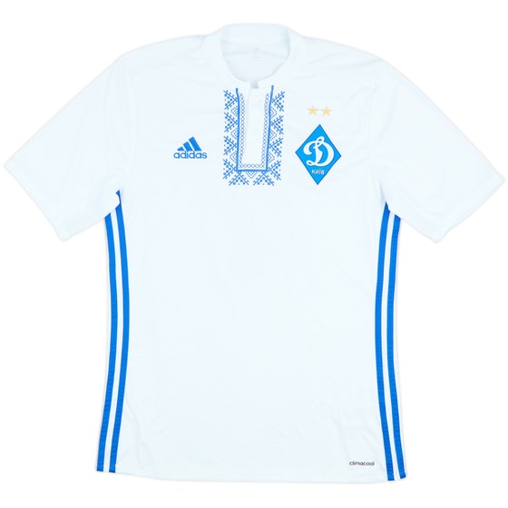 2016-18 Dynamo Kyiv Match Issue Home Shirt #4