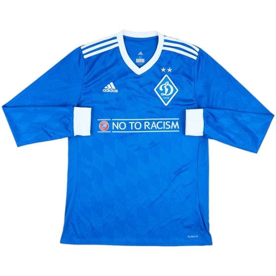 2017-18 Dynamo Kyiv Match Issue Away L/S Shirt #4