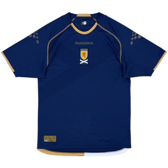 2007-08 Scotland Home Shirt - 8/10 - (M)
