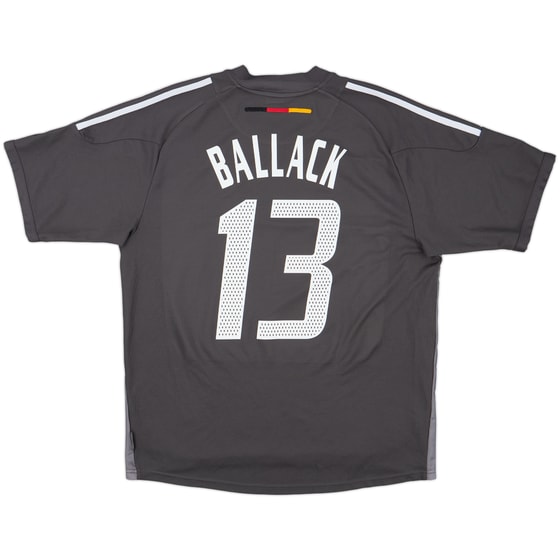2002-04 Germany Away Shirt Ballack #13 - 9/10 - (L)
