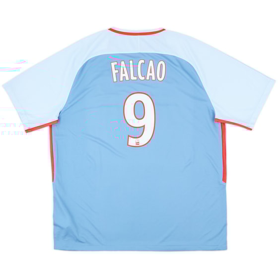 2017-18 Monaco Away Shirt Falcao #9 - 9/10 - (XXL)