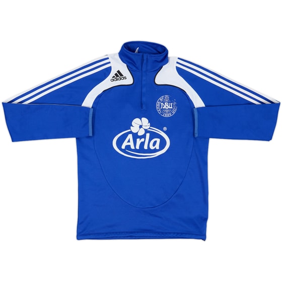 2009-10 Denmark adidas 1/4 Zip Training Top - 4/10 - (S)