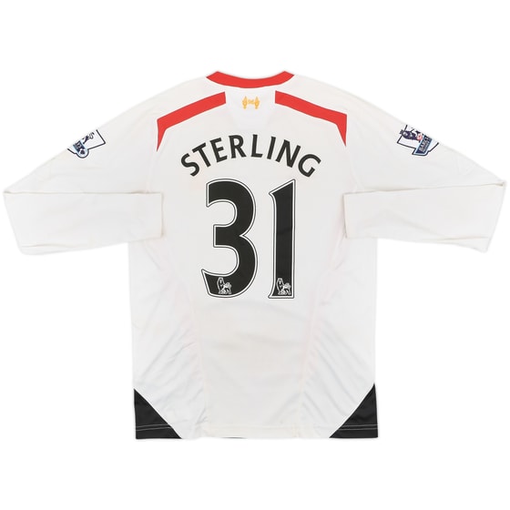 2013-14 Liverpool Away L/S Shirt Sterling #31 - 6/10 - (XL.Boys)