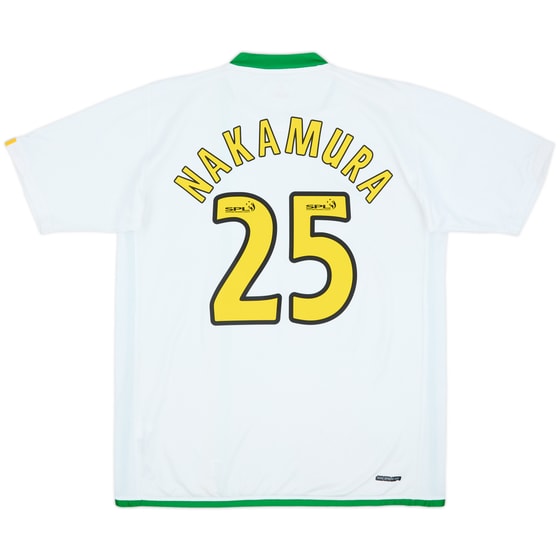 2006-08 Celtic European Shirt Nakamura #25 - 8/10 - (L)