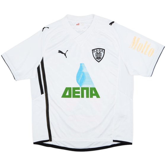 2009-10 PAOK Away Shirt - 8/10 - (XL)