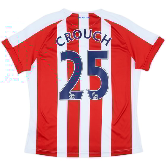 2014-15 Stoke City Home Shirt Crouch #25 - 9/10 - (L)