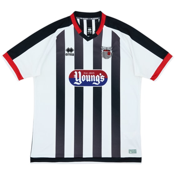 2017-18 Grimsby Town Home Shirt - 8/10 - (XXL)