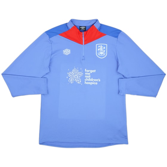 2024-25 Huddersfield Umbro 1/4 Zip Sweat Top - 10/10 - (XL)