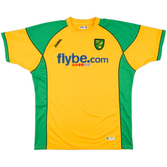 2006-08 Norwich Home Shirt - 9/10 - (XXL)