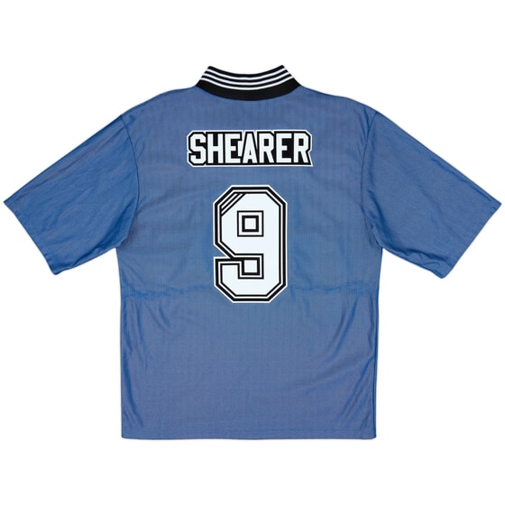 1996-97 Newcastle Away Shirt Shearer #9 - 7/10 - (L)