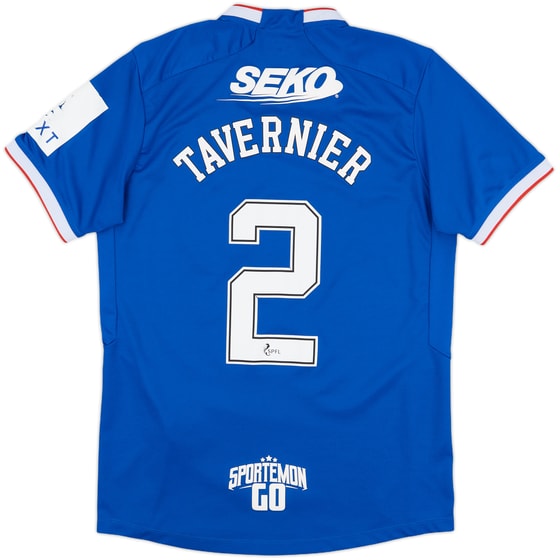 2022-23 Rangers Home Shirt Tavernier #2 - 6/10 - (M)