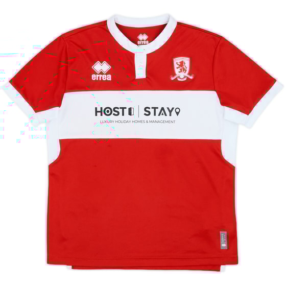 2022-23 Middlesbrough Home Shirt - 6/10 - (7-8 Years)