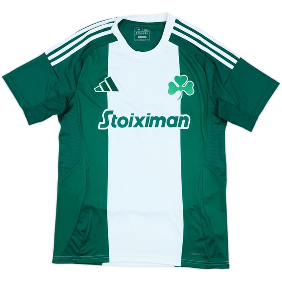 2024-25 Panathinaikos Home Shirt - 8/10 - (M)