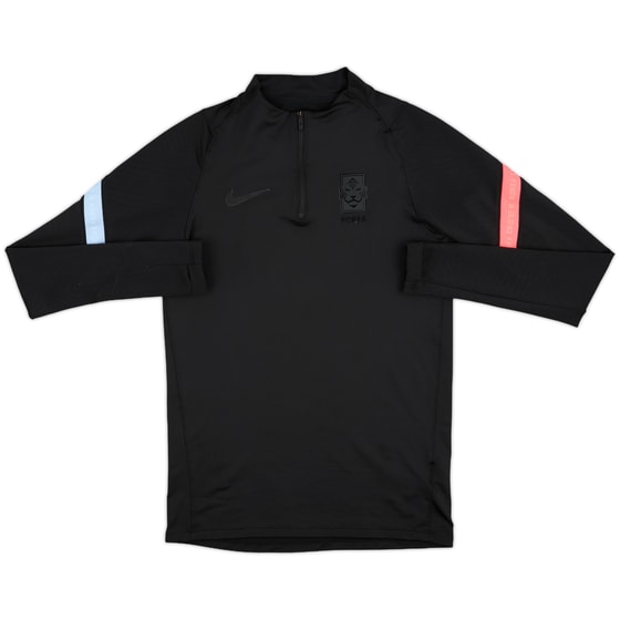 2020-21 South Korea Nike 1/4 Zip Drill Top - 8/10 - (S)