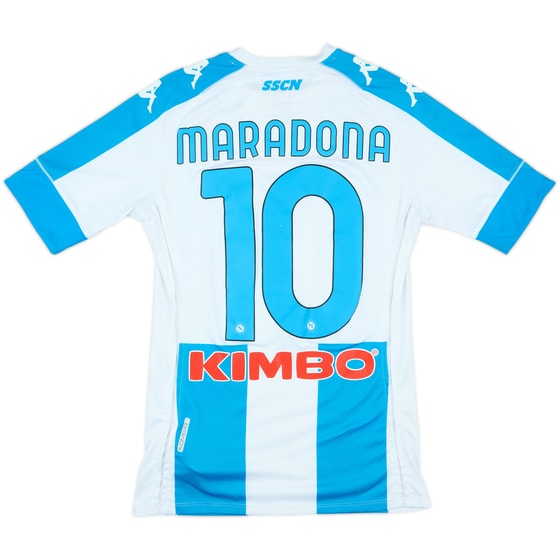 2020-21 Napoli Special Edition Authentic Fourth Shirt Maradona #10 - 8/10 - (S)