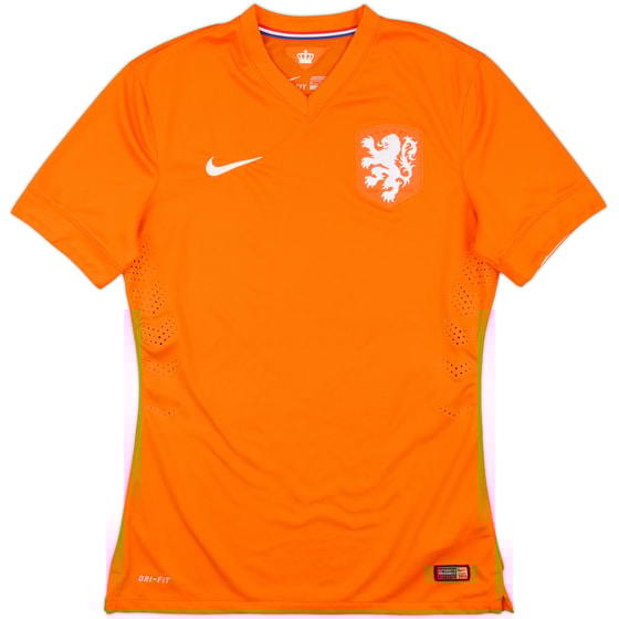 2014-15 Netherlands Authentic Home Shirt - 10/10 - (M)