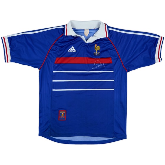 1998-00 France 'Pour Toi Zinedine Zidane' Home Shirt - 5/10 - (M)