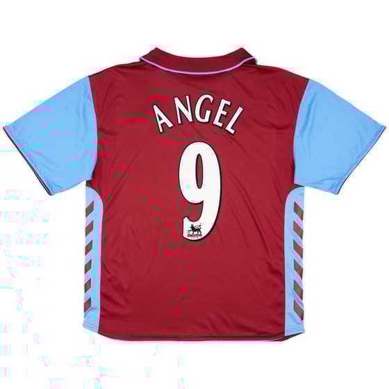 2006-07 Aston Villa Home Shirt Angel #9 - 9/10 - (M)