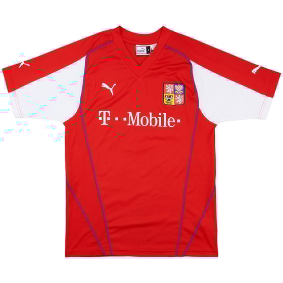 2003-04 Czech Republic Basic Home Shirt - 9/10 - (L)