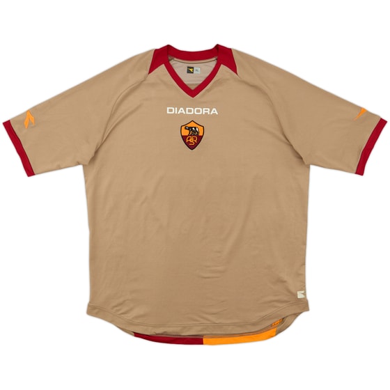 2006-07 Roma Third Shirt - 7/10 - (XL)