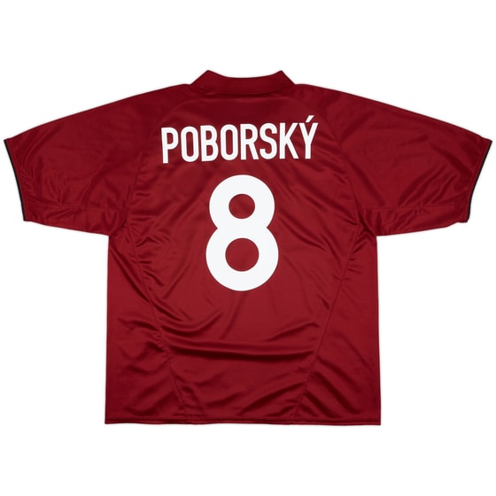2004-05 Sparta Prague Home Shirt Poborsky #8 - 10/10 - (L)