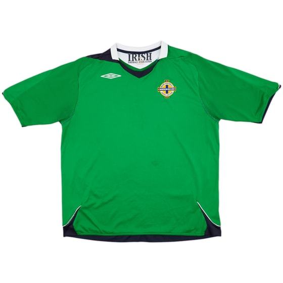 2006-08 Northern Ireland Home Shirt - 6/10 - (XXL)