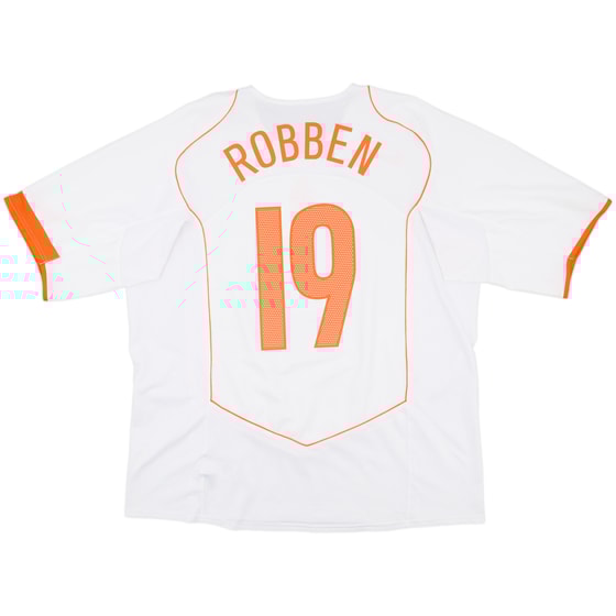 2004-06 Netherlands Away Shirt Robben #19 - 8/10 - (XL)