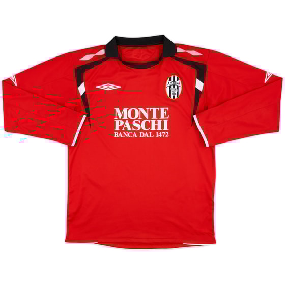 2008-09 Siena Away L/S Shirt - 9/10 - (L)