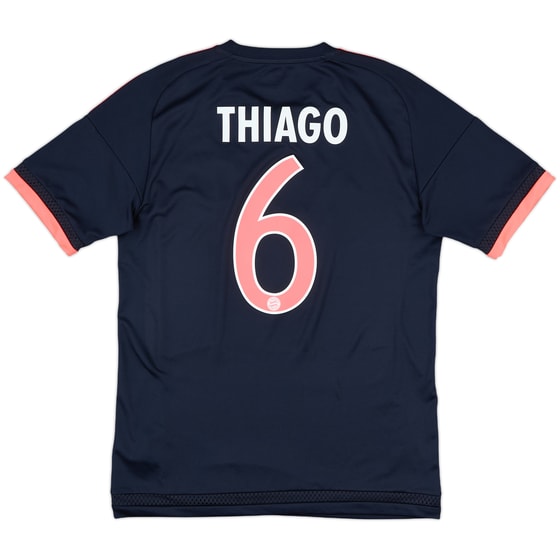 2015-16 Bayern Munich Third Shirt Thiago #6 - 9/10 - (S)