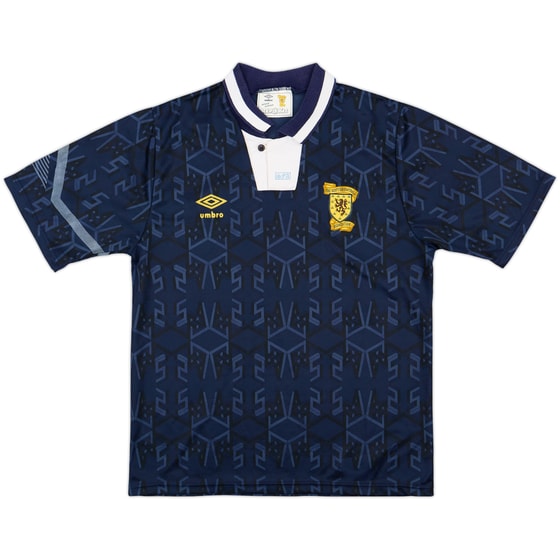 1991-94 Scotland Home Shirt - 9/10 - (M)