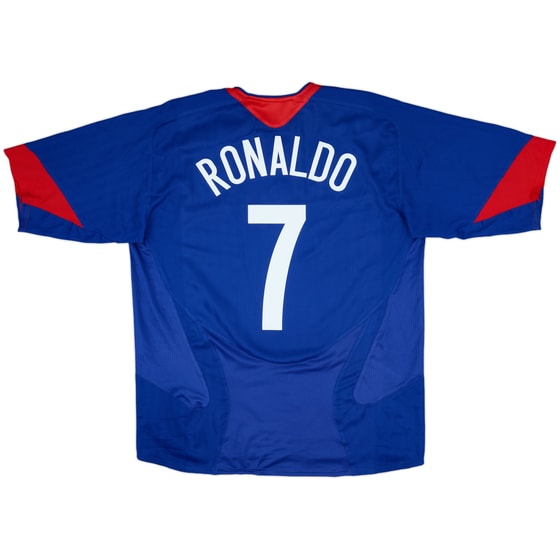 2005-06 Manchester United Away Shirt Ronaldo #7 - 6/10 - (XL)