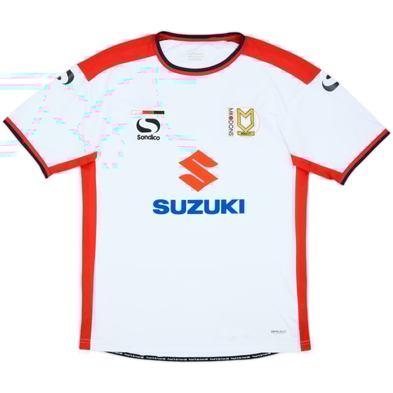 2014-15 MK Dons Home Shirt - 8/10 - (L)