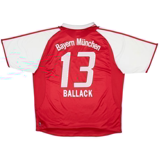 2004-05 Bayern Munich Home Shirt Ballack #13 - 7/10 - (XXL)