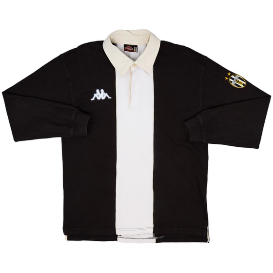 1997-98 Juventus Kappa Polo L/S Shirt - 6/10 - (XL)