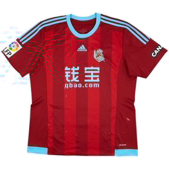 2015-16 Real Sociedad Away Shirt - 6/10 - (XL)