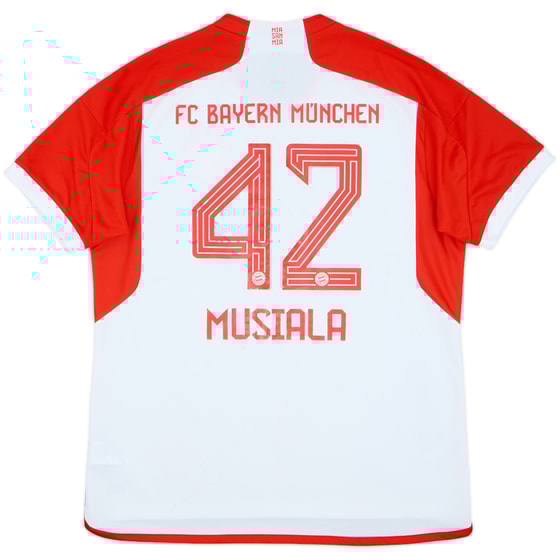 2023-24 Bayern Munich Home Shirt Musiala #42 - 7/10 - (XL)