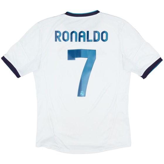 2012-13 Real Madrid Home Shirt Ronaldo #7 - 6/10 - (M)