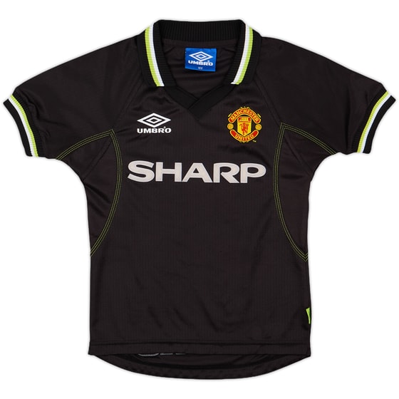 1998-99 Manchester United Third Shirt - 7/10 - (6-7 Years)