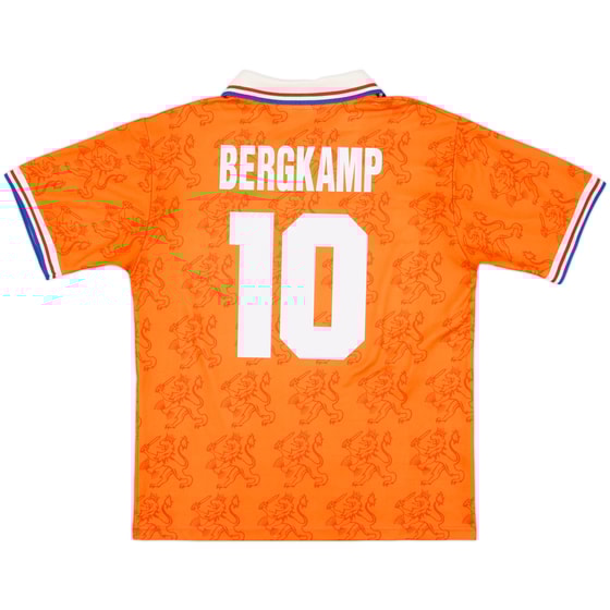 1994 Netherlands Home Shirt Bergkamp #10 - 9/10 - (XL)