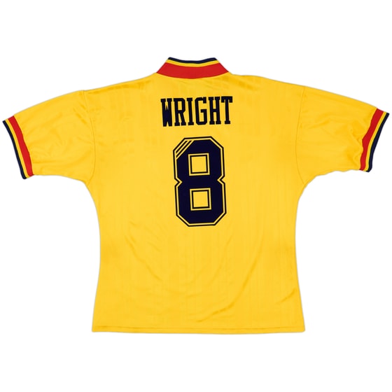 1993-94 Arsenal Away Shirt Wright #8 - 8/10 - (L)