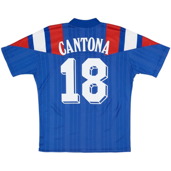 1992-94 France Home Shirt Cantona #18 - 8/10 - (M)