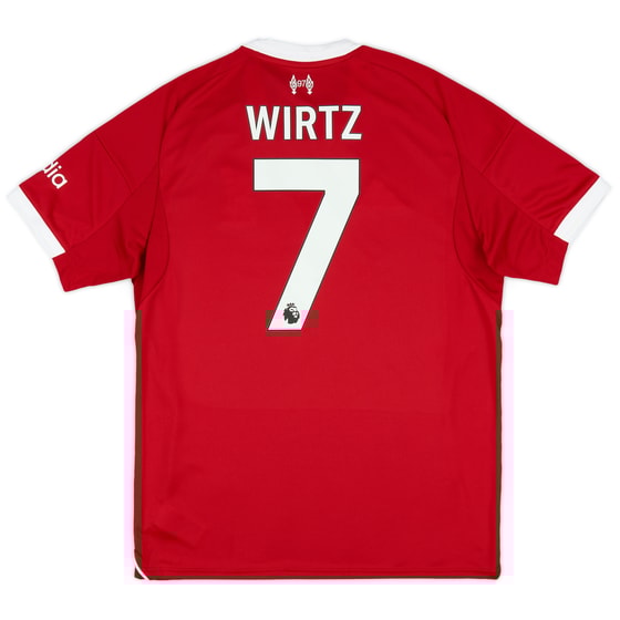 2025-26 Liverpool Home Shirt Wirtz #7