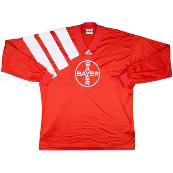 1993-94 Bayer Leverkusen Match Issue Home L/S Shirt #6