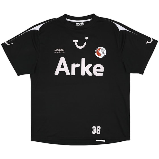 2005-06 FC Twente Umbro Player Issue Training Shirt #36 - 8/10 - (XL)