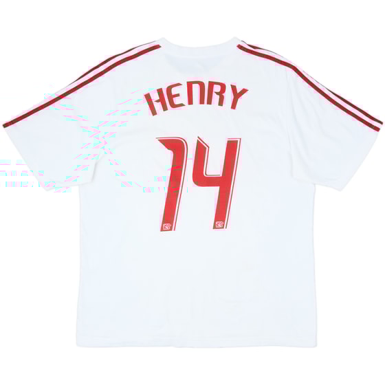 2010-11 New York Red Bulls adidas Cotton Tee Henry #14 - 8/10 - (XL)
