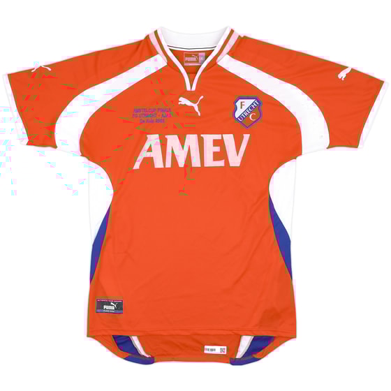 2001-02 Utrecht 'Cup Final' Home Shirt - 6/10 - (XL)