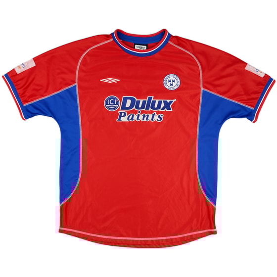 2002-03 Shelbourne Match Issue Home Shirt #7